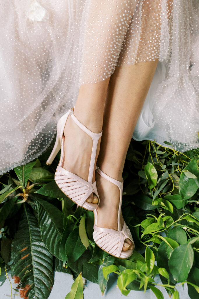 Sappho baby pink shoes